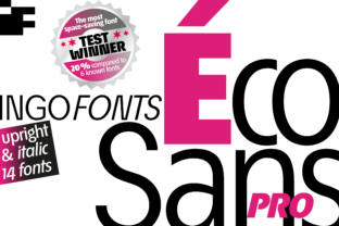 Éco Sans Pro Upright Italic: A Bold Typeface for Marketers