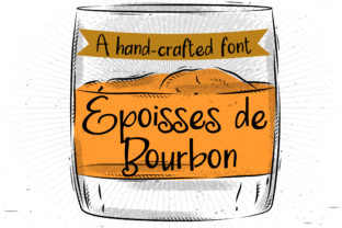 Époisses De Bourbon Font for Handmade Brands